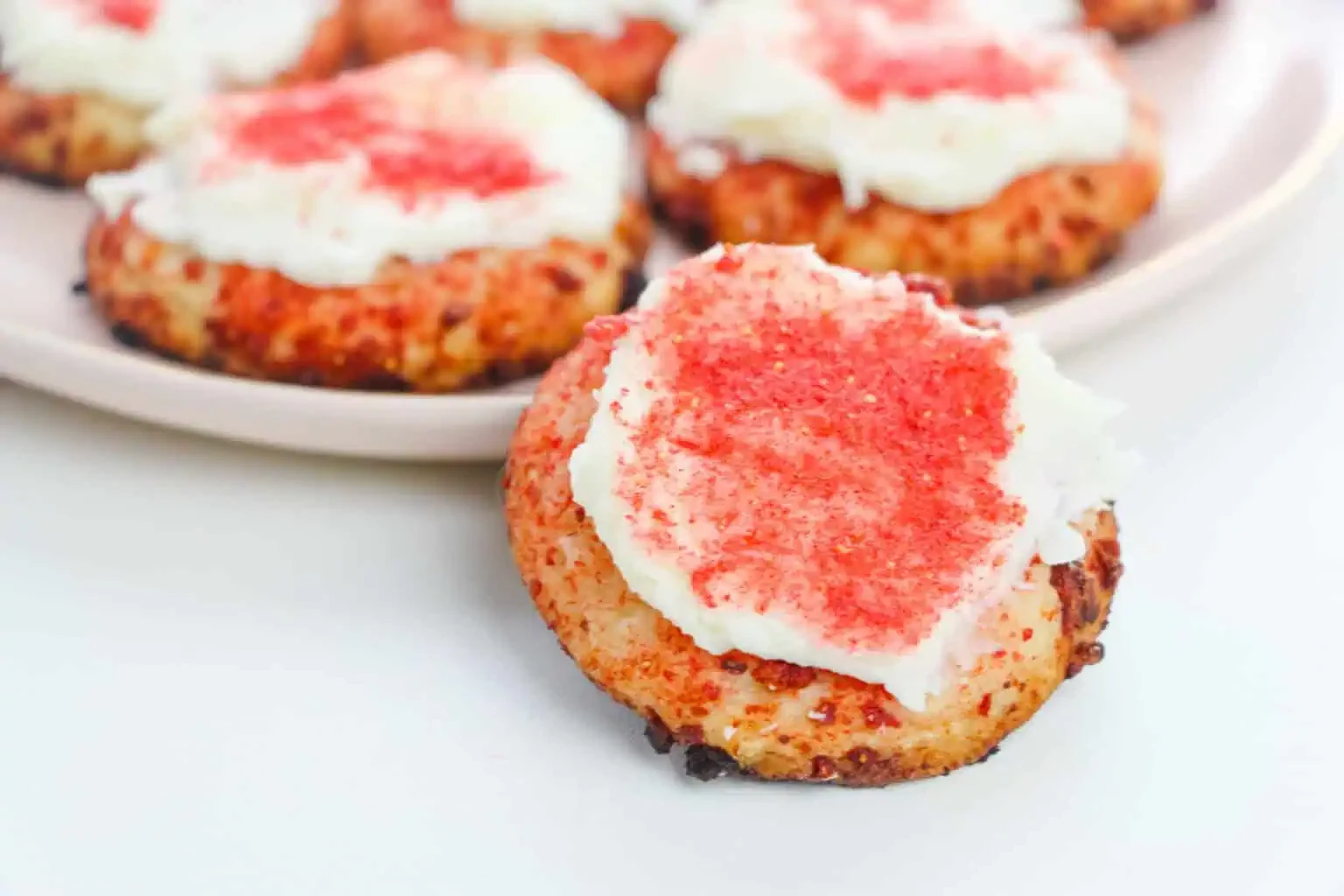 Strawberry Crunch Cookies