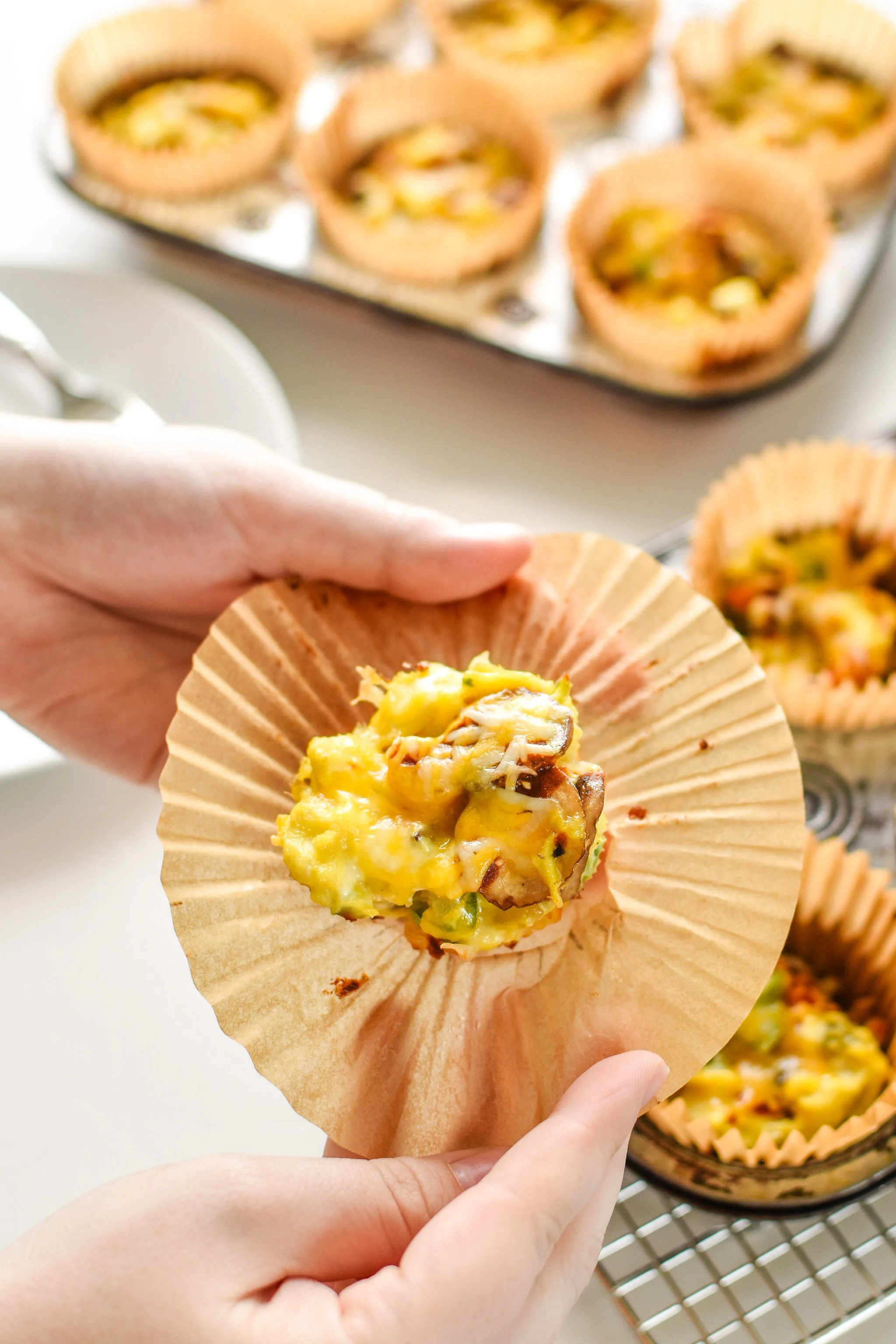 Southwest Muffin Tin Hash Brown Egg Cups