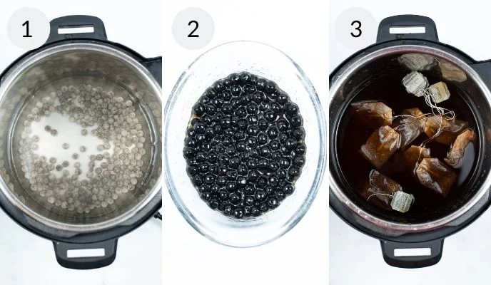 Instant Pot Milk Tea Boba