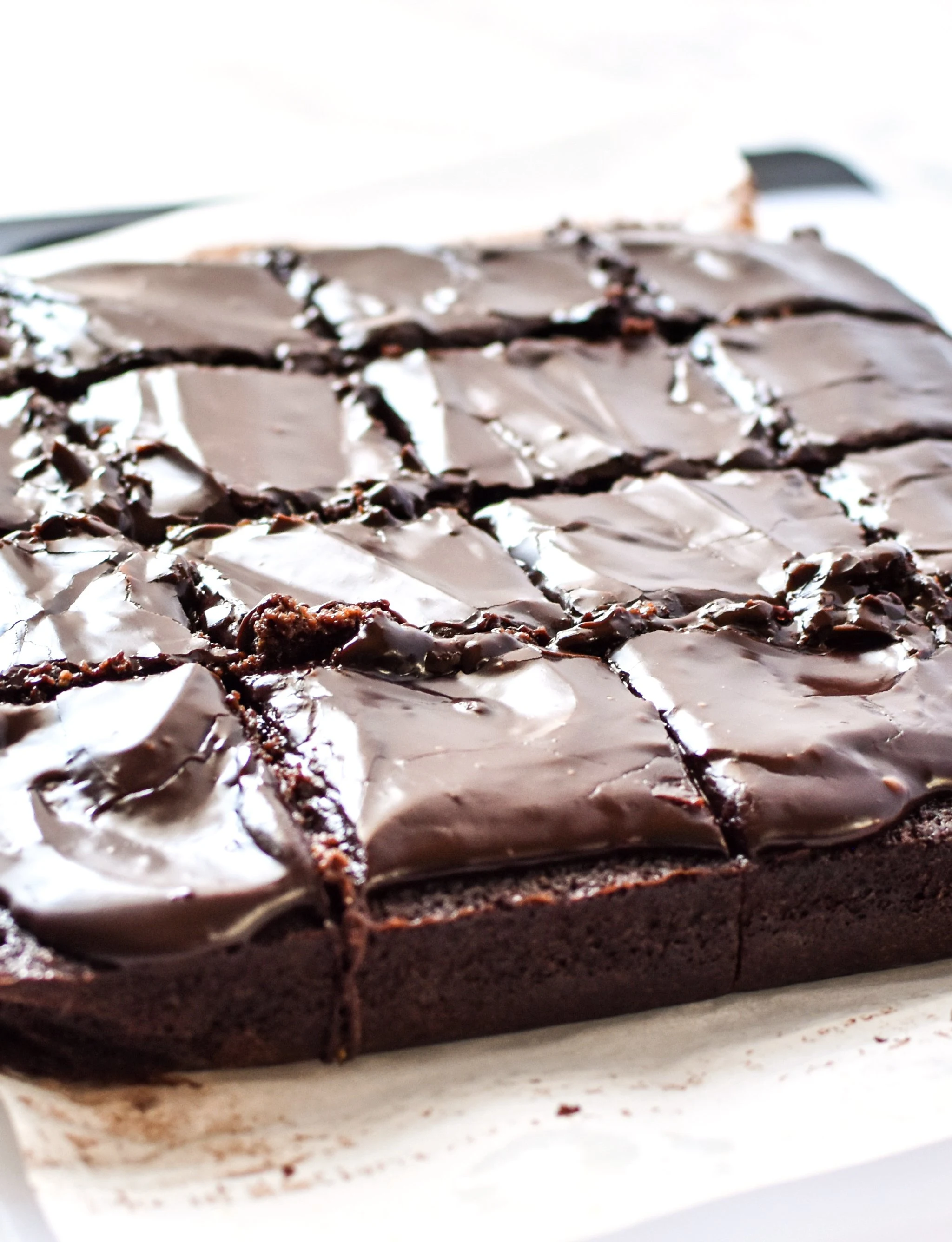 Chocolate Espresso Zucchini Brownies
