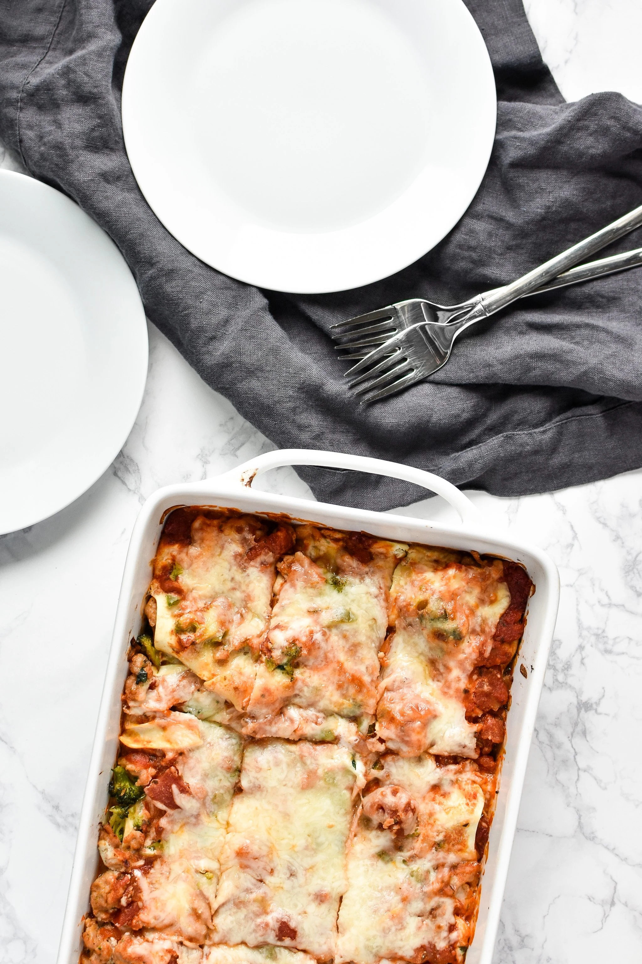 Leftover Vegetable Italian Chicken Lasagna Recipe
