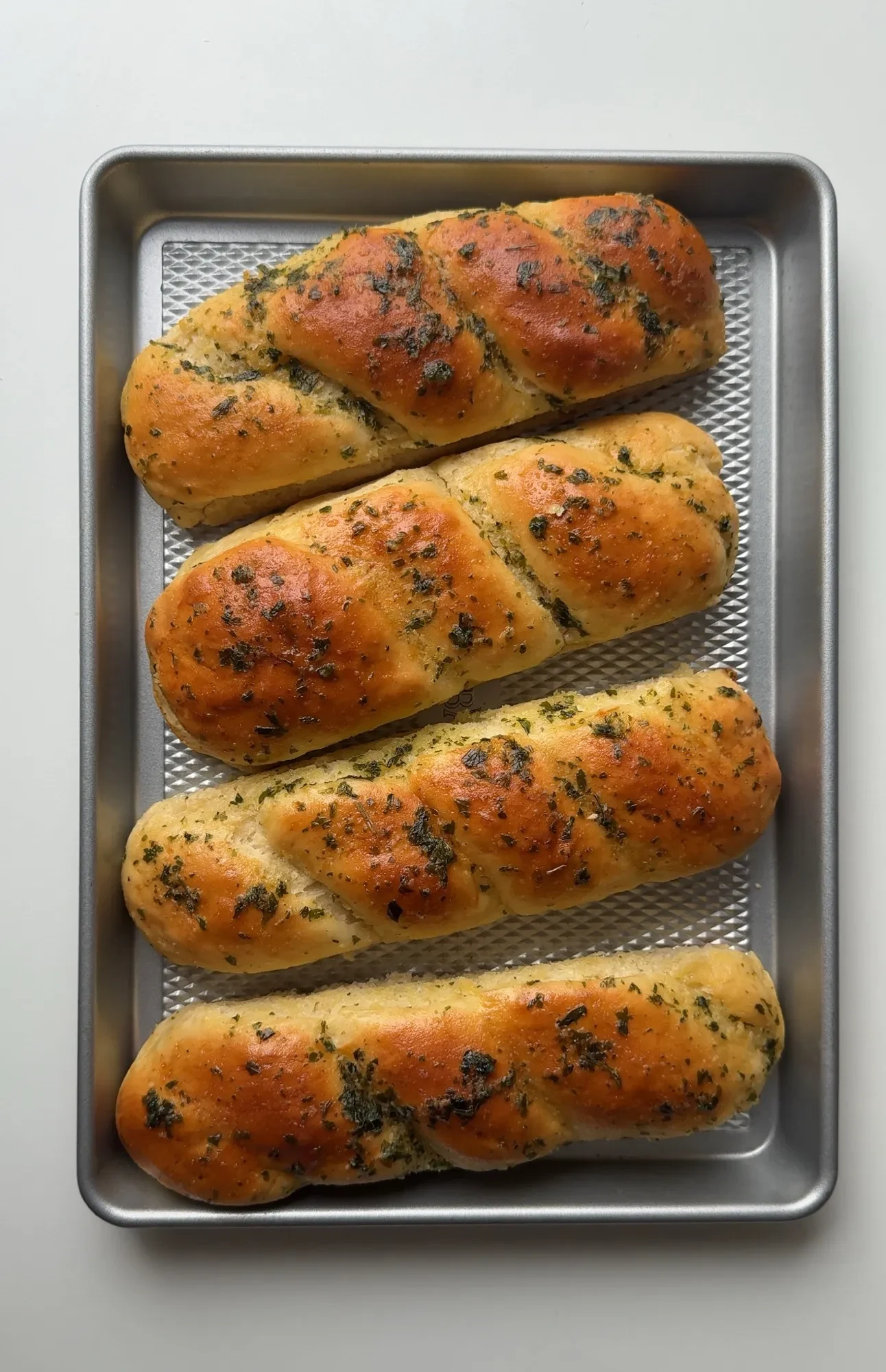 Garlic Knot Vodka Parmesan Chicken Sandwich