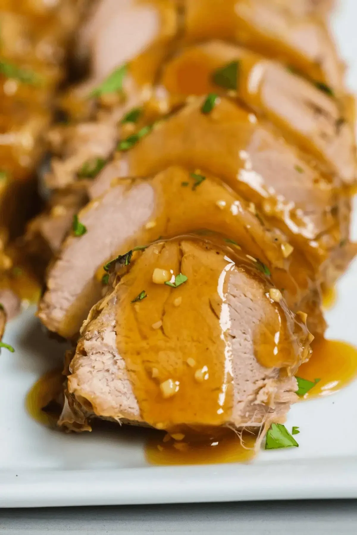Garlic Crockpot Pork Tenderloin