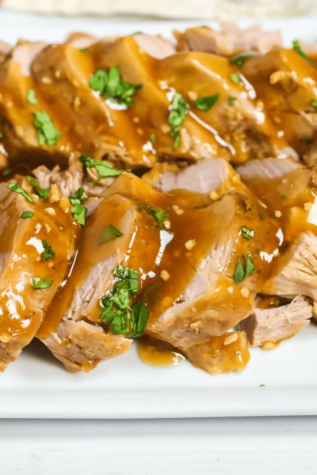 Garlic Crockpot Pork Tenderloin