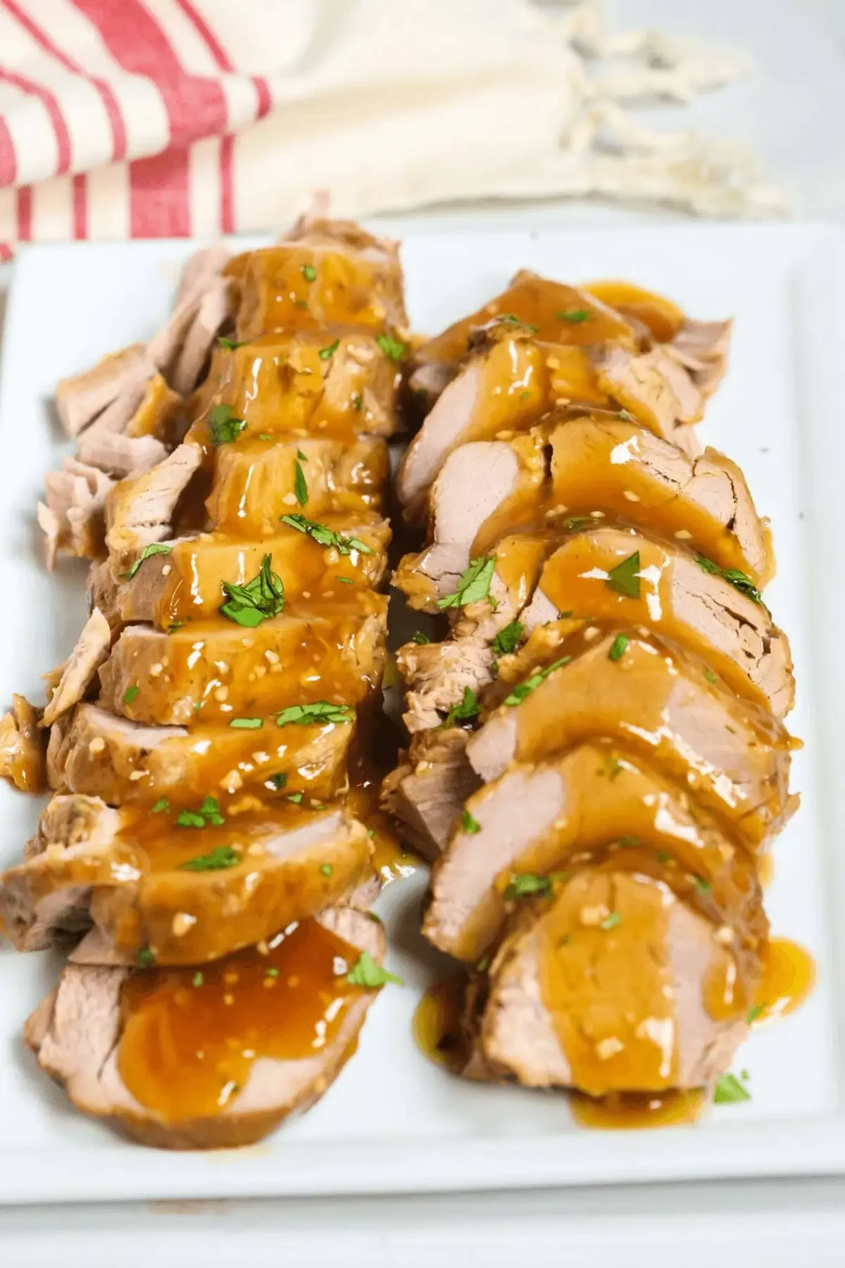 Garlic Crockpot Pork Tenderloin