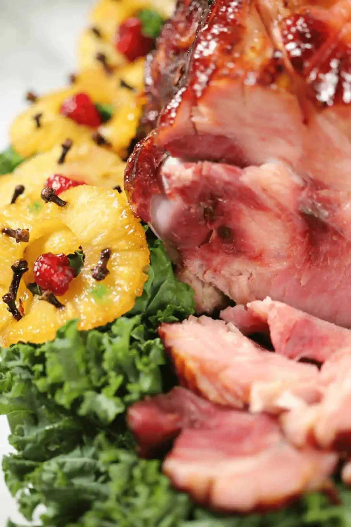 Pineapple Honey Glazed Ham