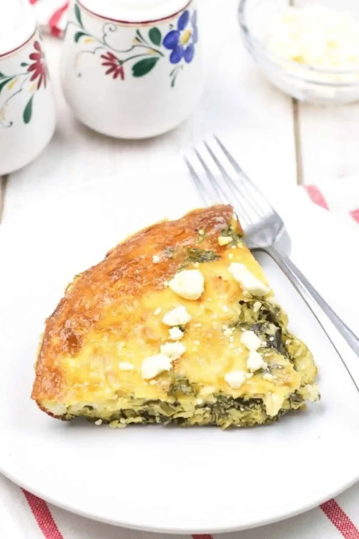 Spinach Frittata with Feta