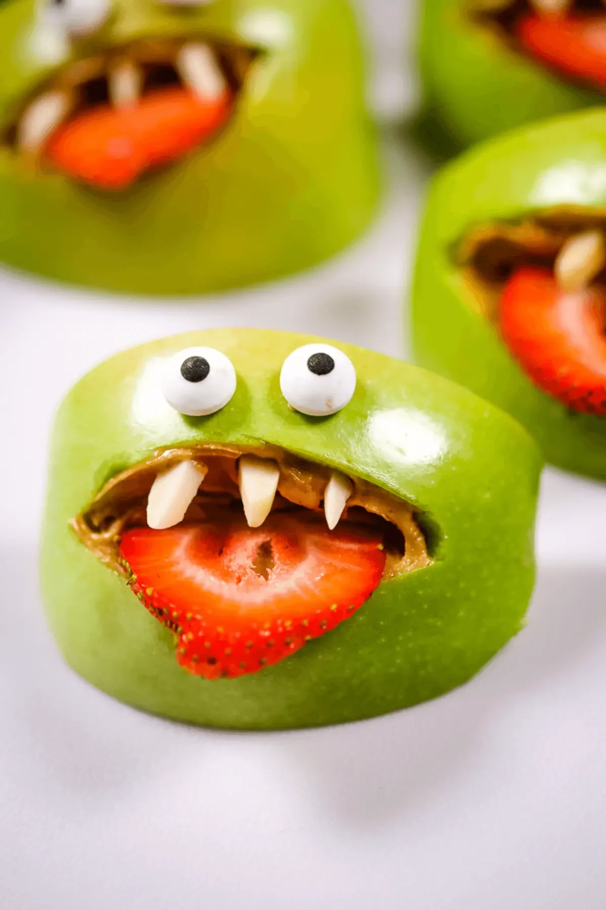 Halloween Apple Monsters