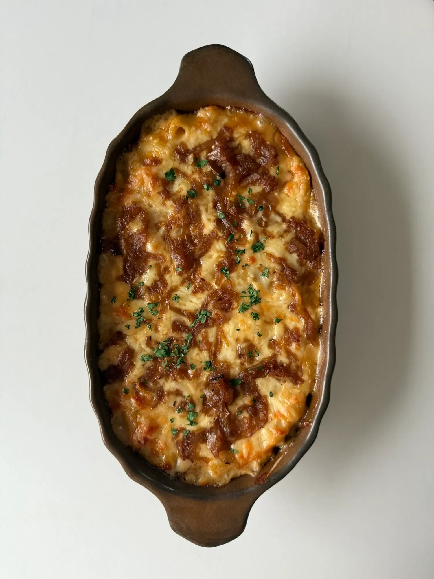 Onion Soup Mac & Cheese