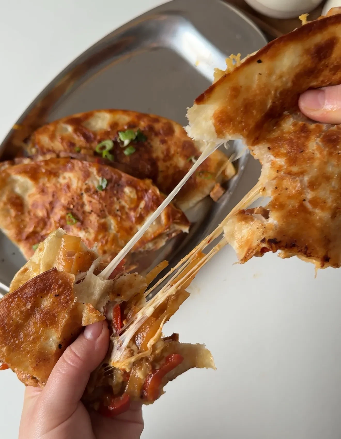 Honey Chipotle Chicken Quesadillas 