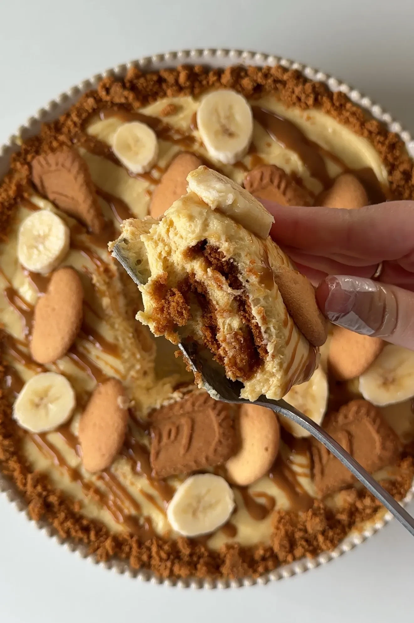 Biscoff Banana Pudding