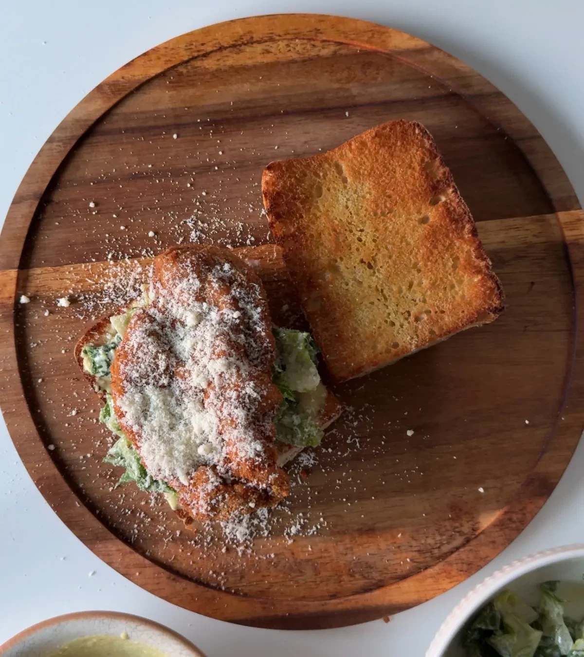 Crispy Ceasar Chicken Sandwhich