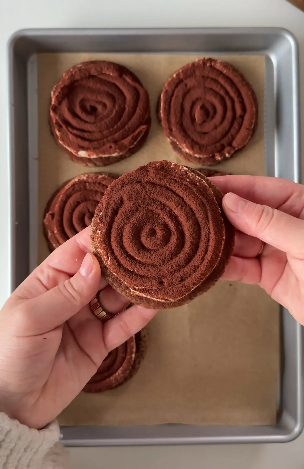 Tiramisu Cookies with Mascarpone Frosting