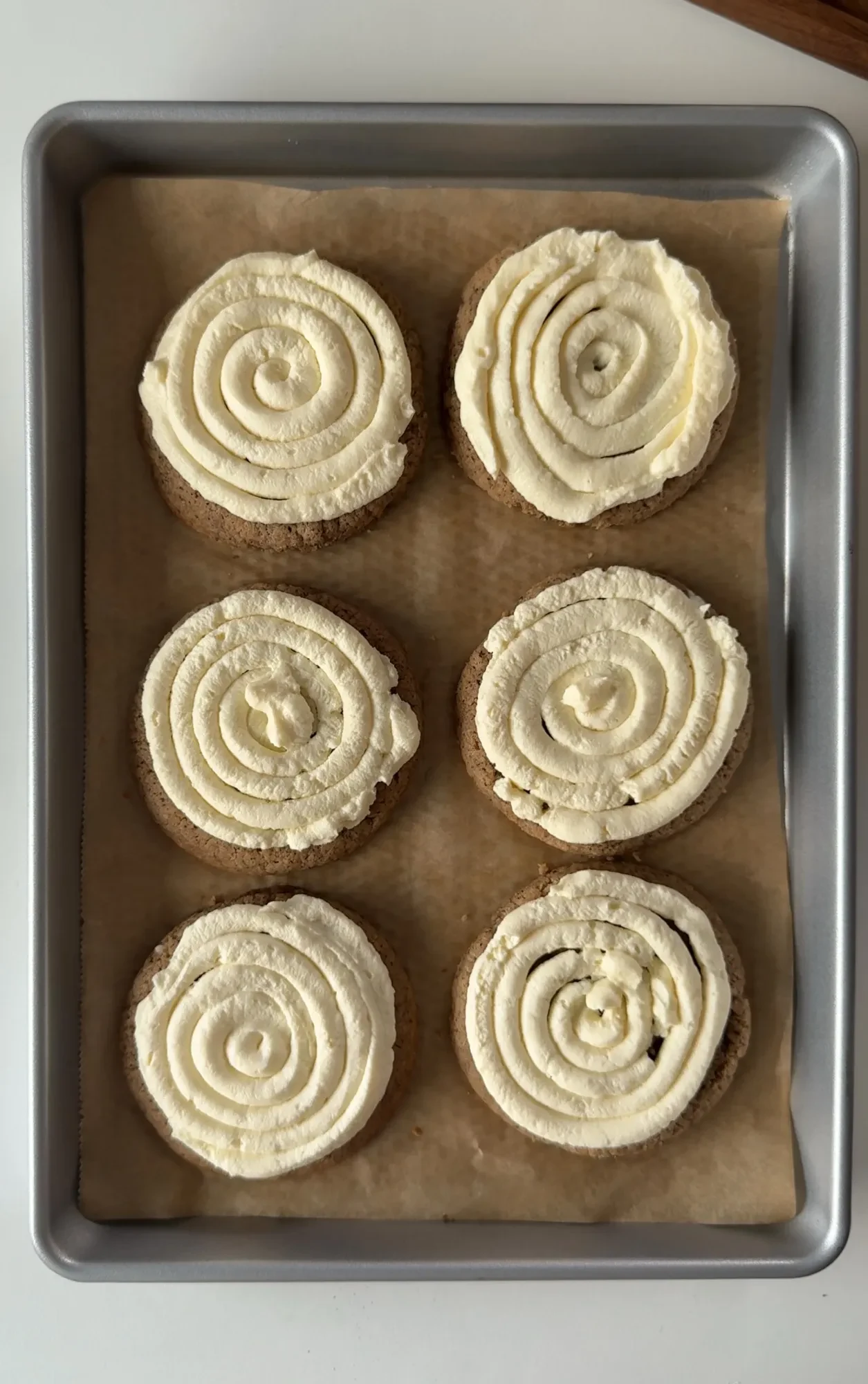 Tiramisu Cookies with Mascarpone Frosting