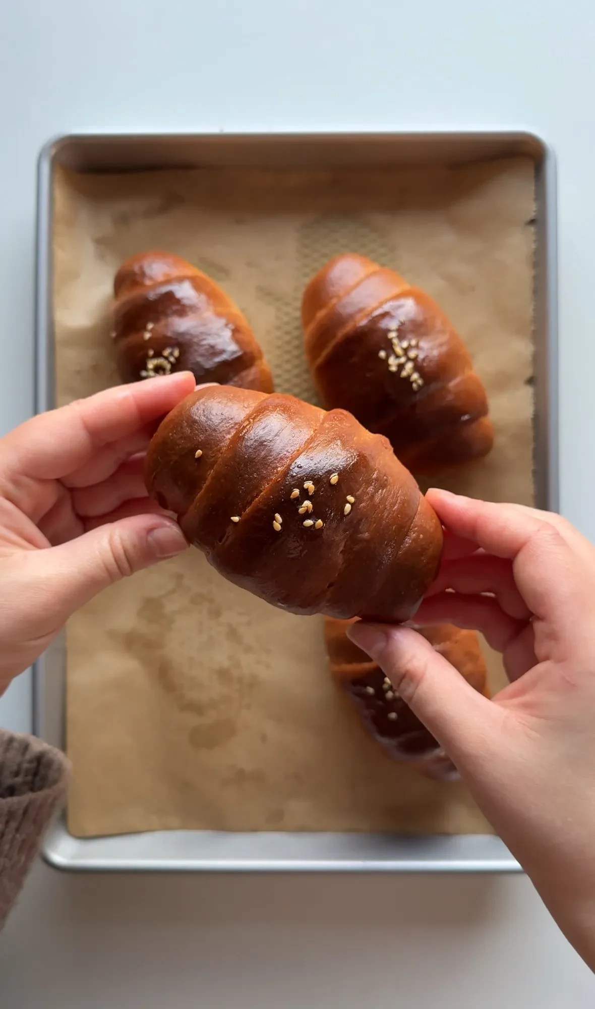 Crispy Buttery Salt Bread