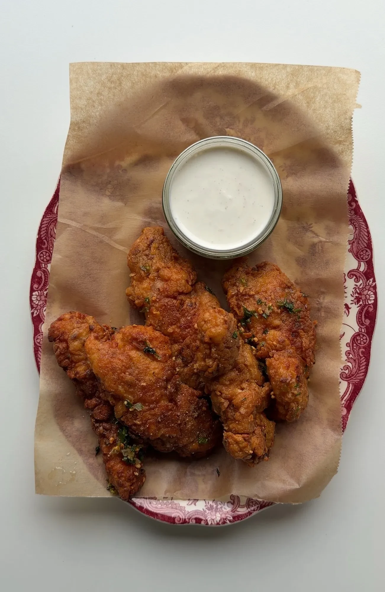 Lemon Pepper Chicken Tenders with Lemon Pepper Sauce