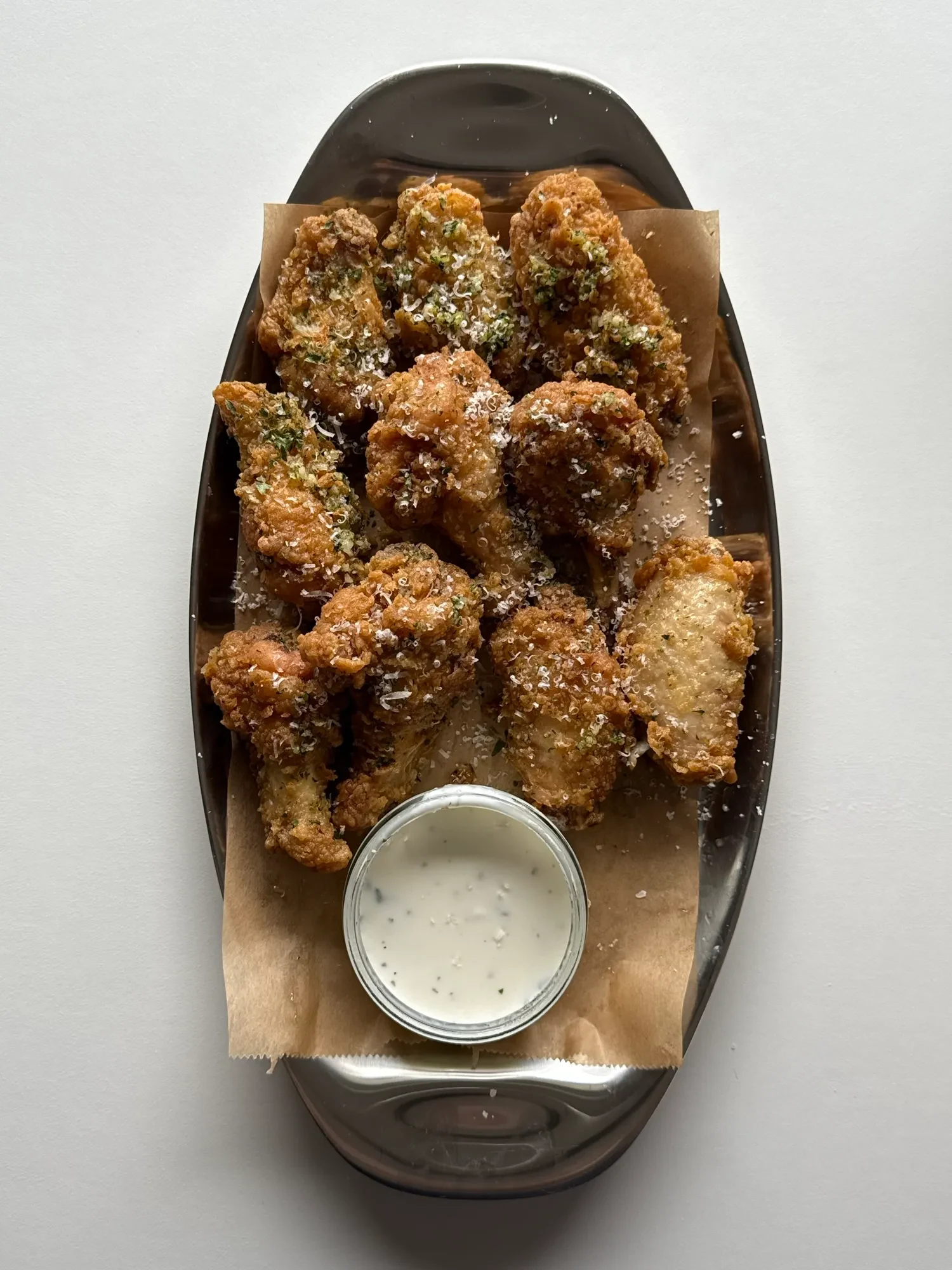 Garlic Parmesan Chicken Wings