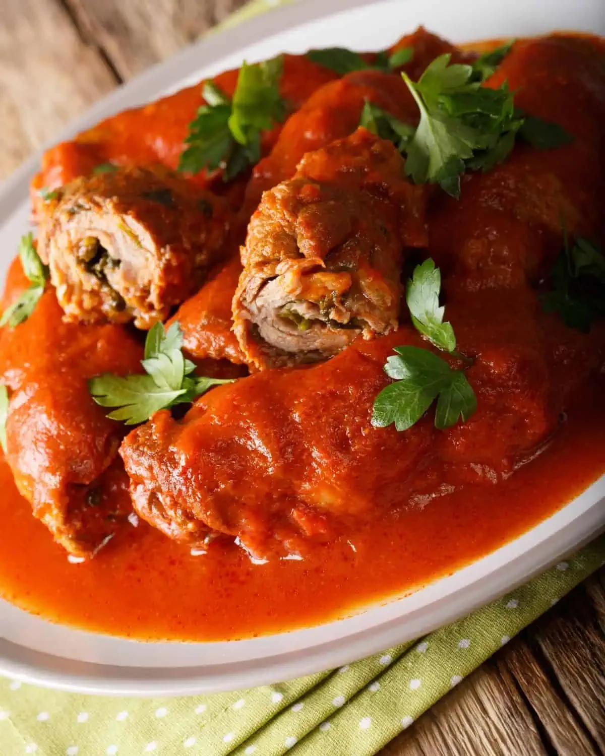 Italian Braciole (Italian Rolled Beef)