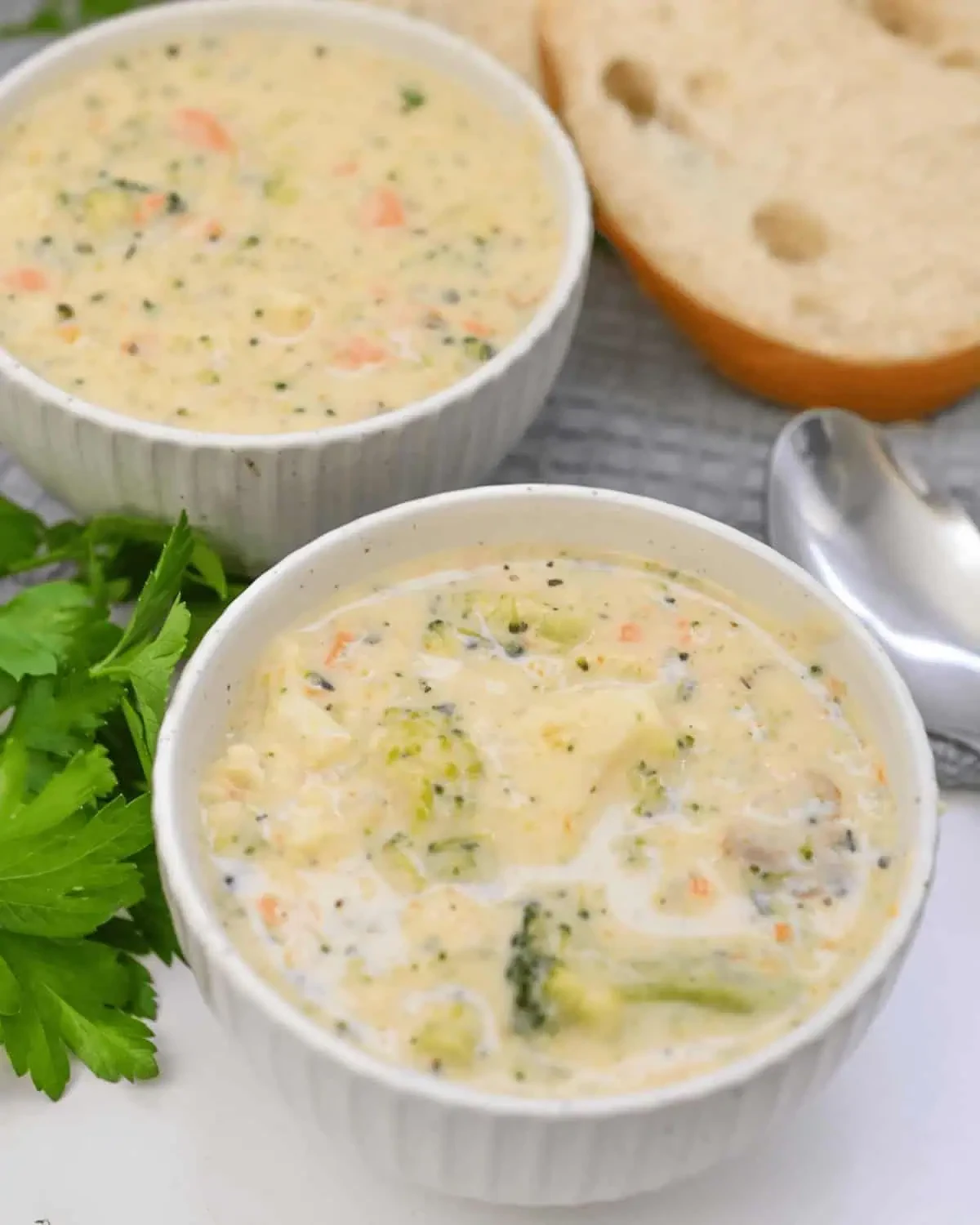 Broccoli Cauliflower Soup