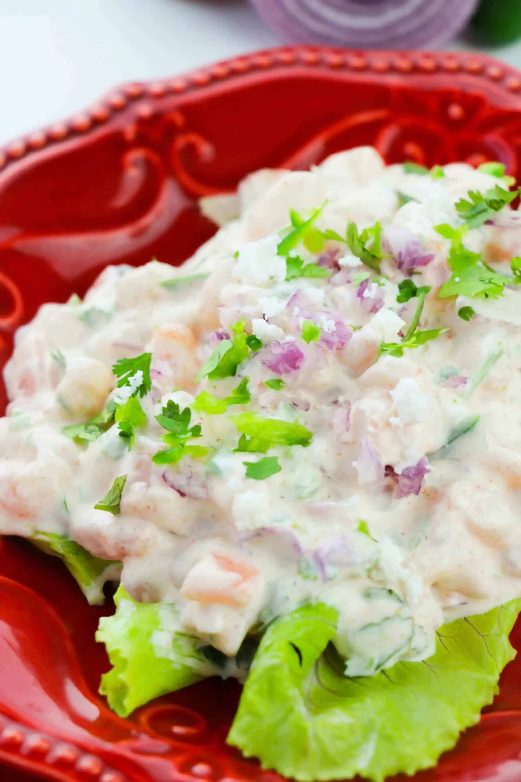 Taco Shrimp Salad Sandwich