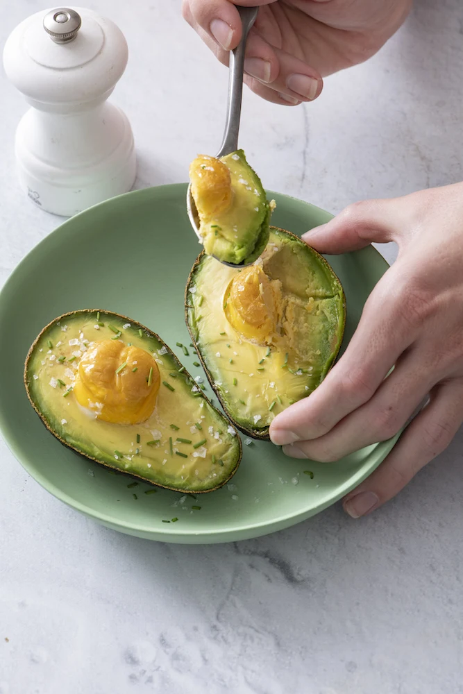 Baked Avocado Eggs