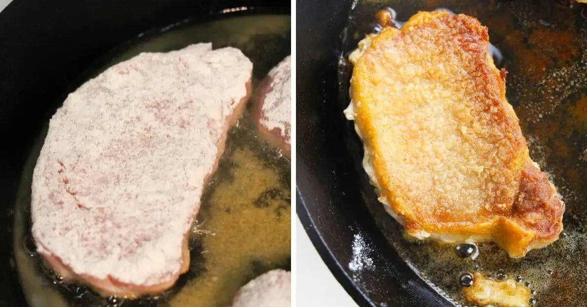 Pan Fried Boneless Pork Chops