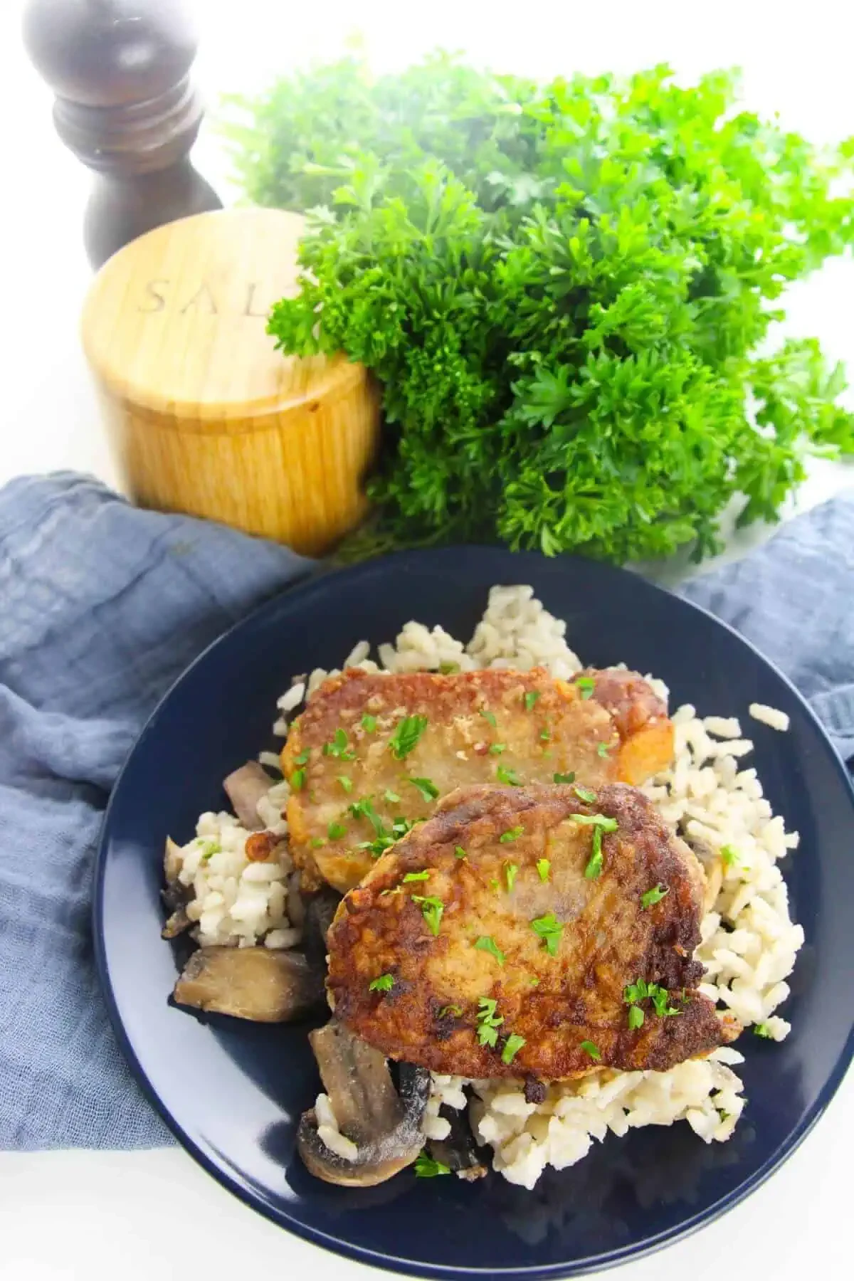 Pan Fried Boneless Pork Chops