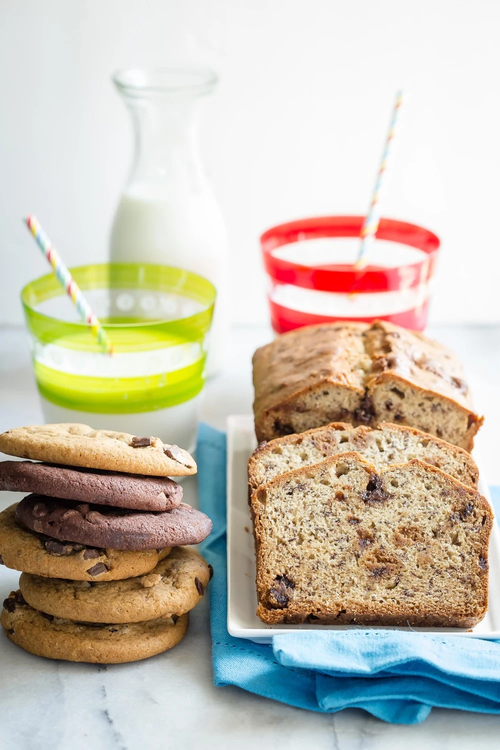 Banana Chocolate Chip Cookie Bread