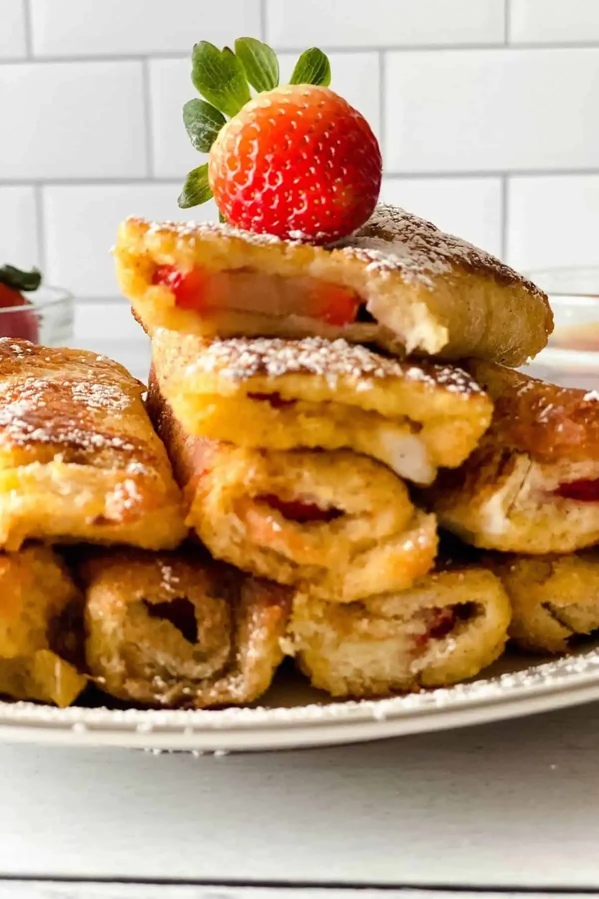 Strawberry Stuffed French Toast