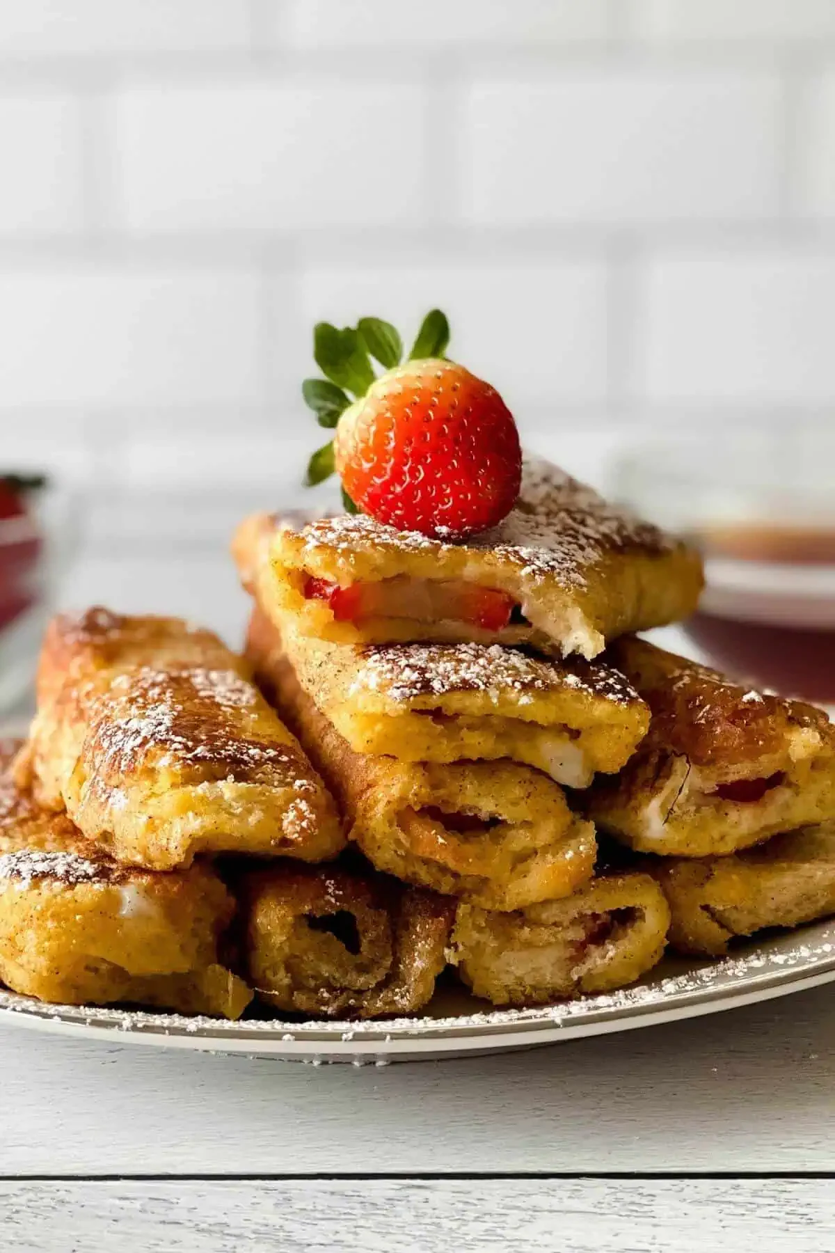 Strawberry Stuffed French Toast