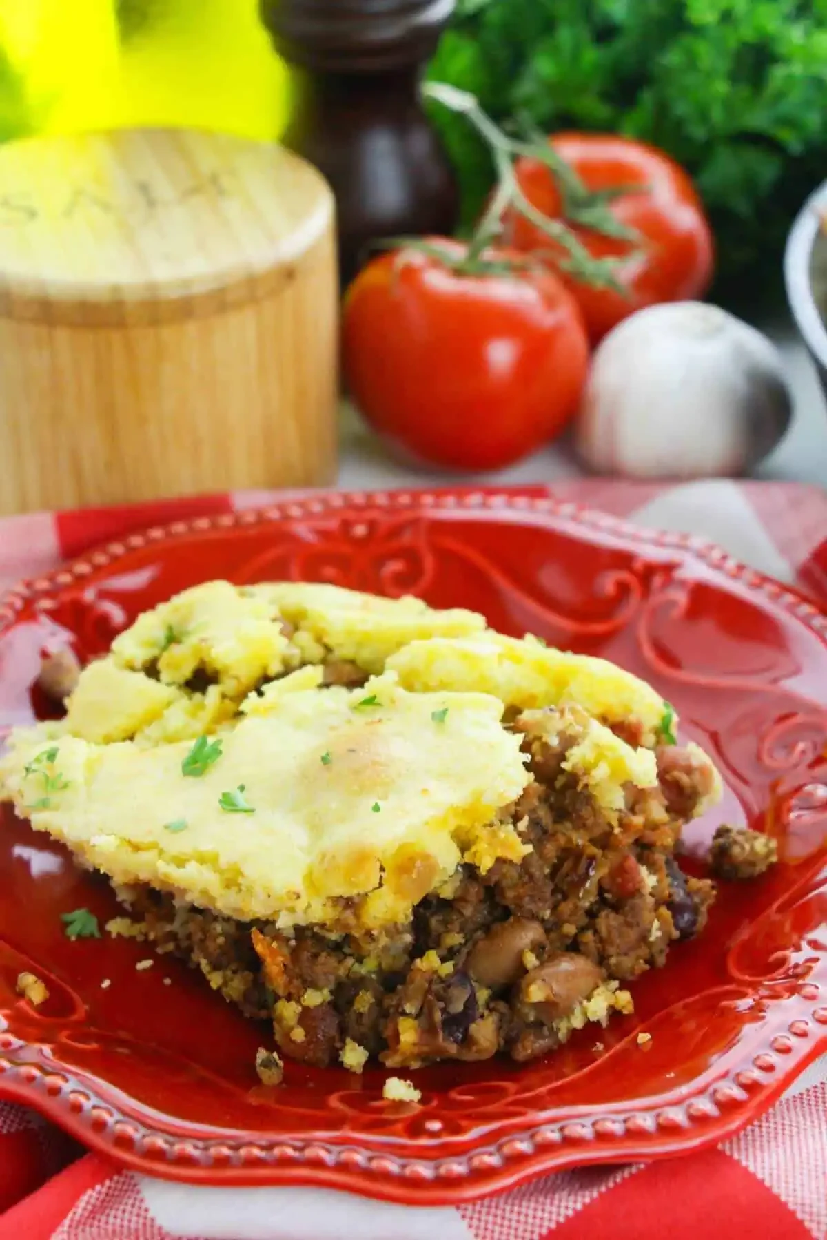Cornbread Chili Pie