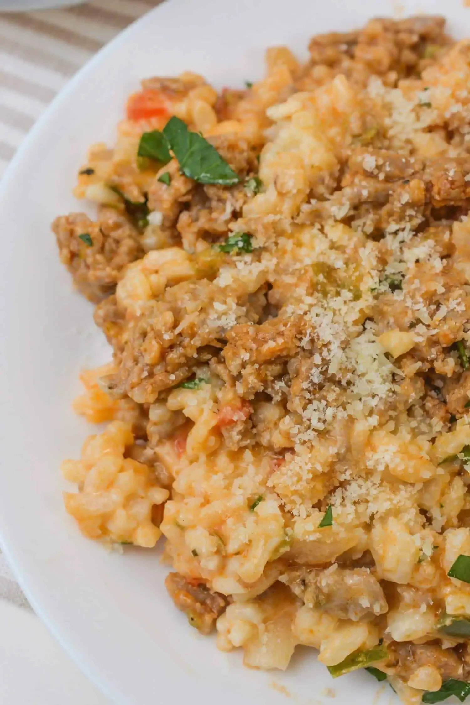 Easy Sausage Risotto