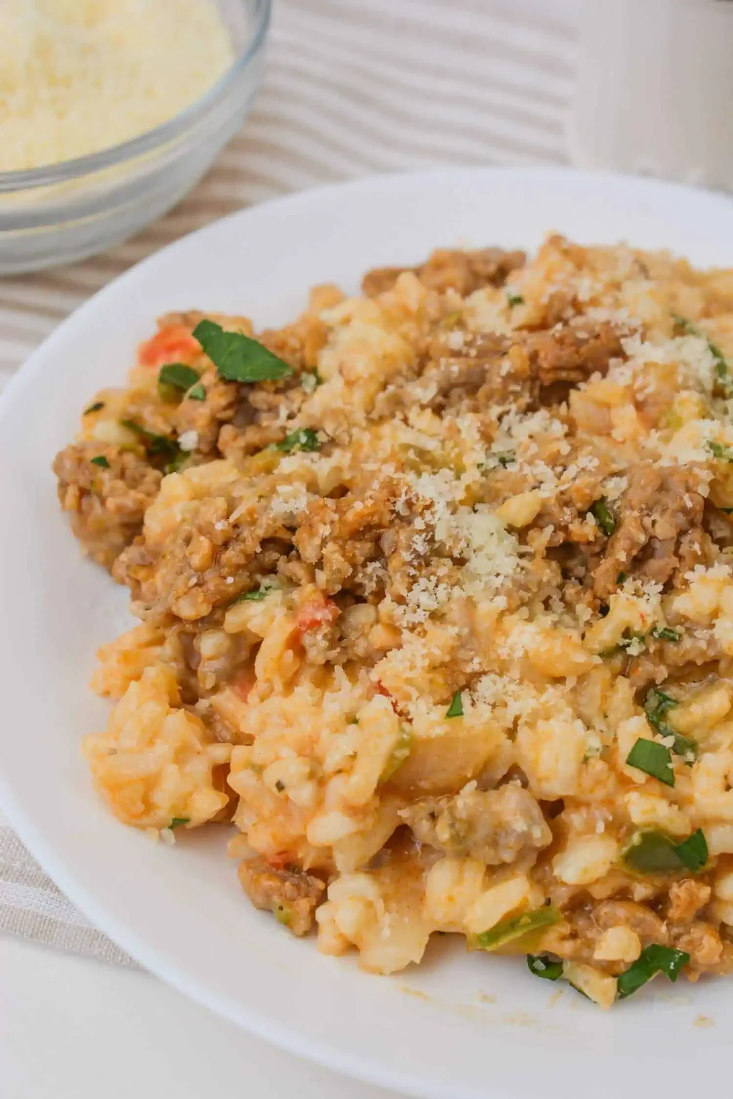 Easy Sausage Risotto