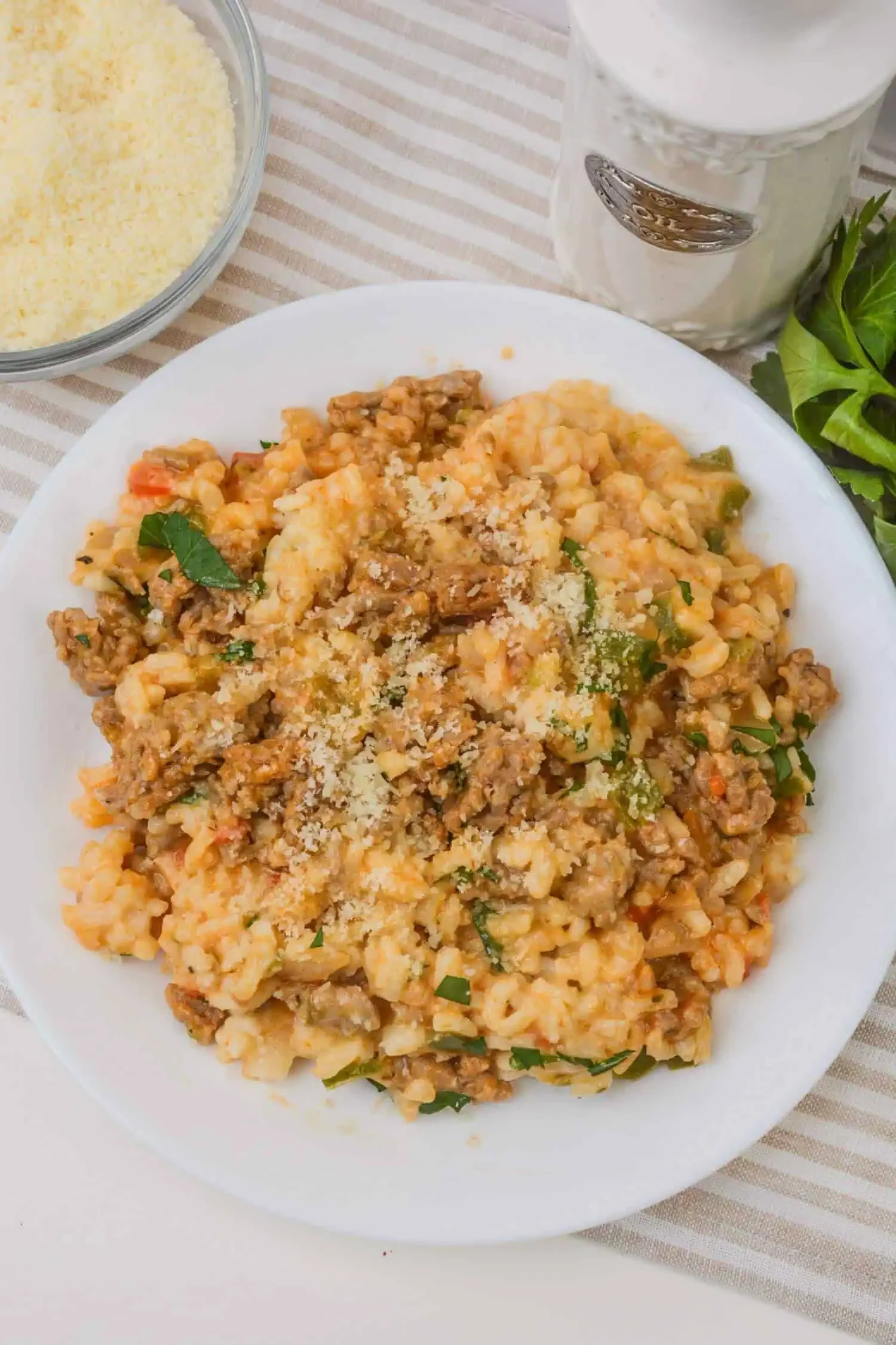 Easy Sausage Risotto