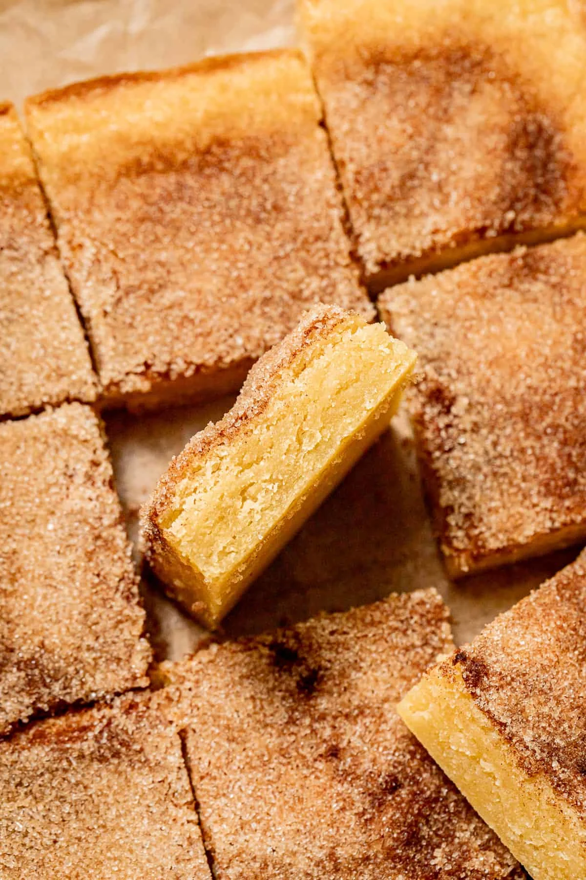 Snickerdoodle Cookie Bars