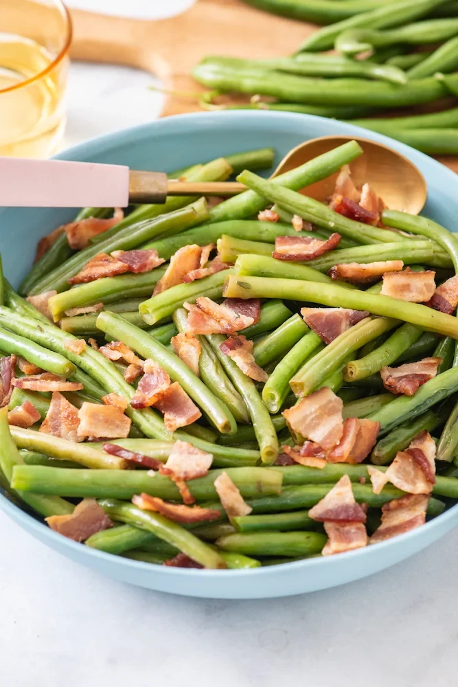 Green Bean and Bacon Saute