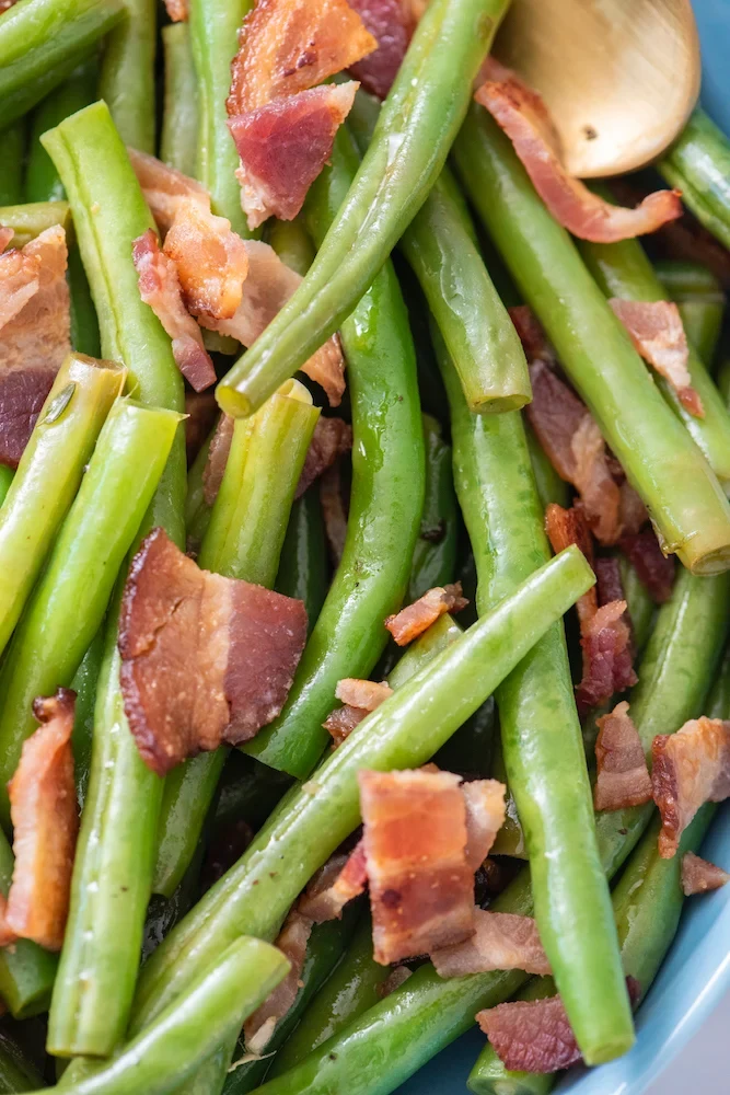 Green Bean and Bacon Saute