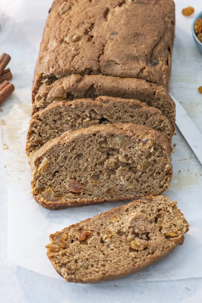 Cinnamon Raisin Quick Bread