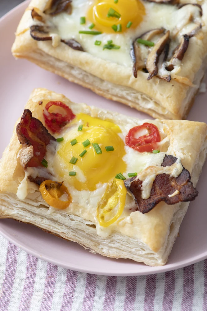 Puff Pastry Breakfast Pies