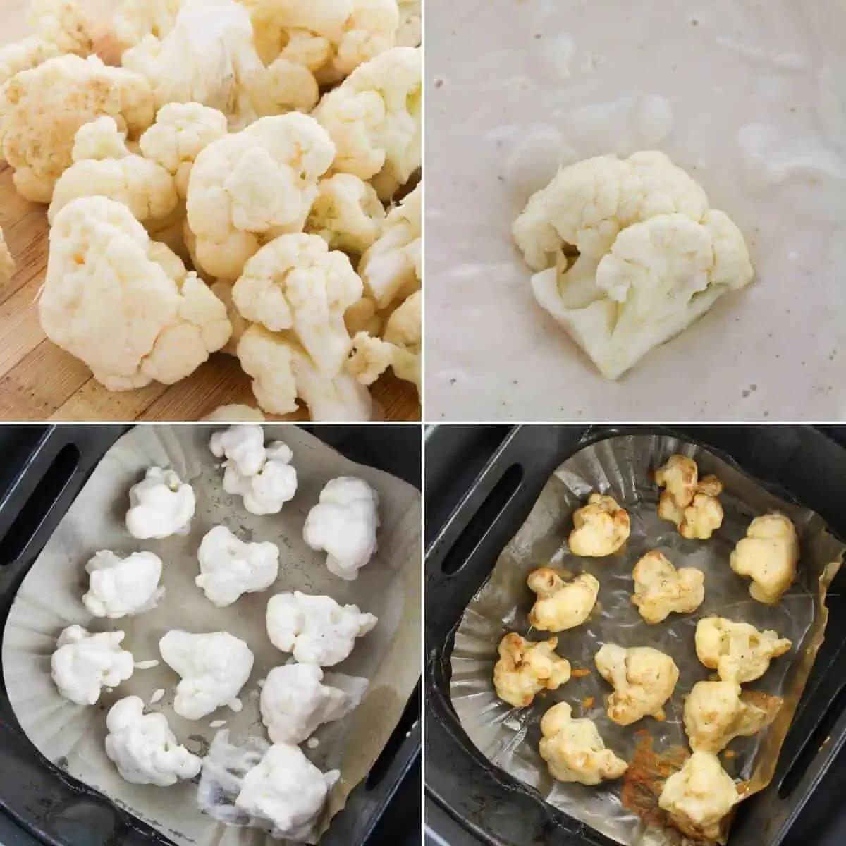 Air Fryer Cauliflower Wings