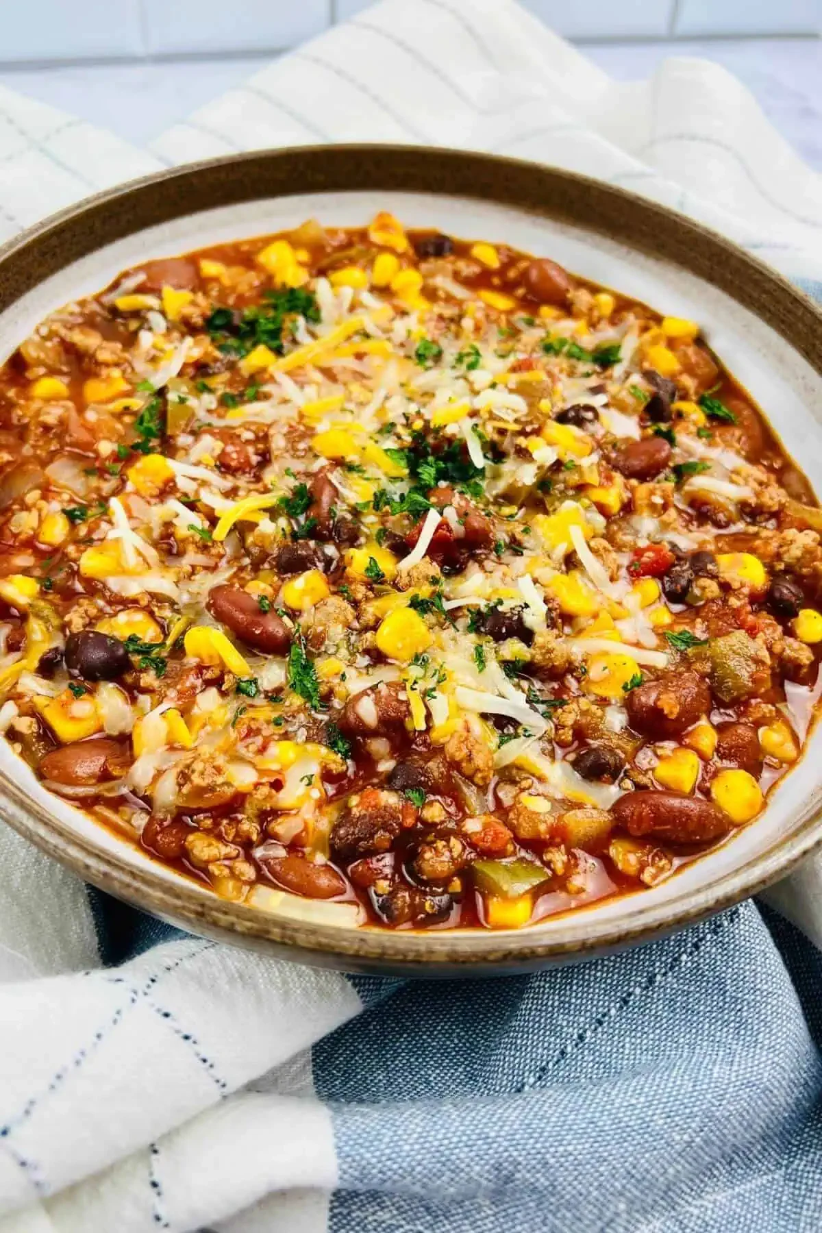 Slow Cooker Taco Chili