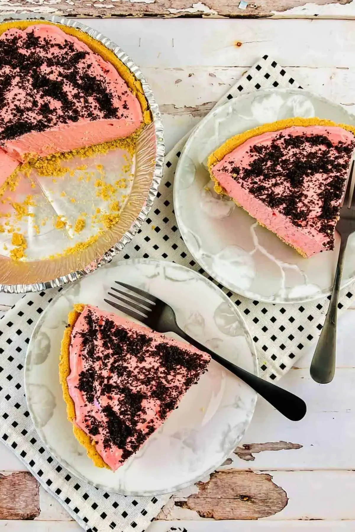 Raspberry Cream Pie