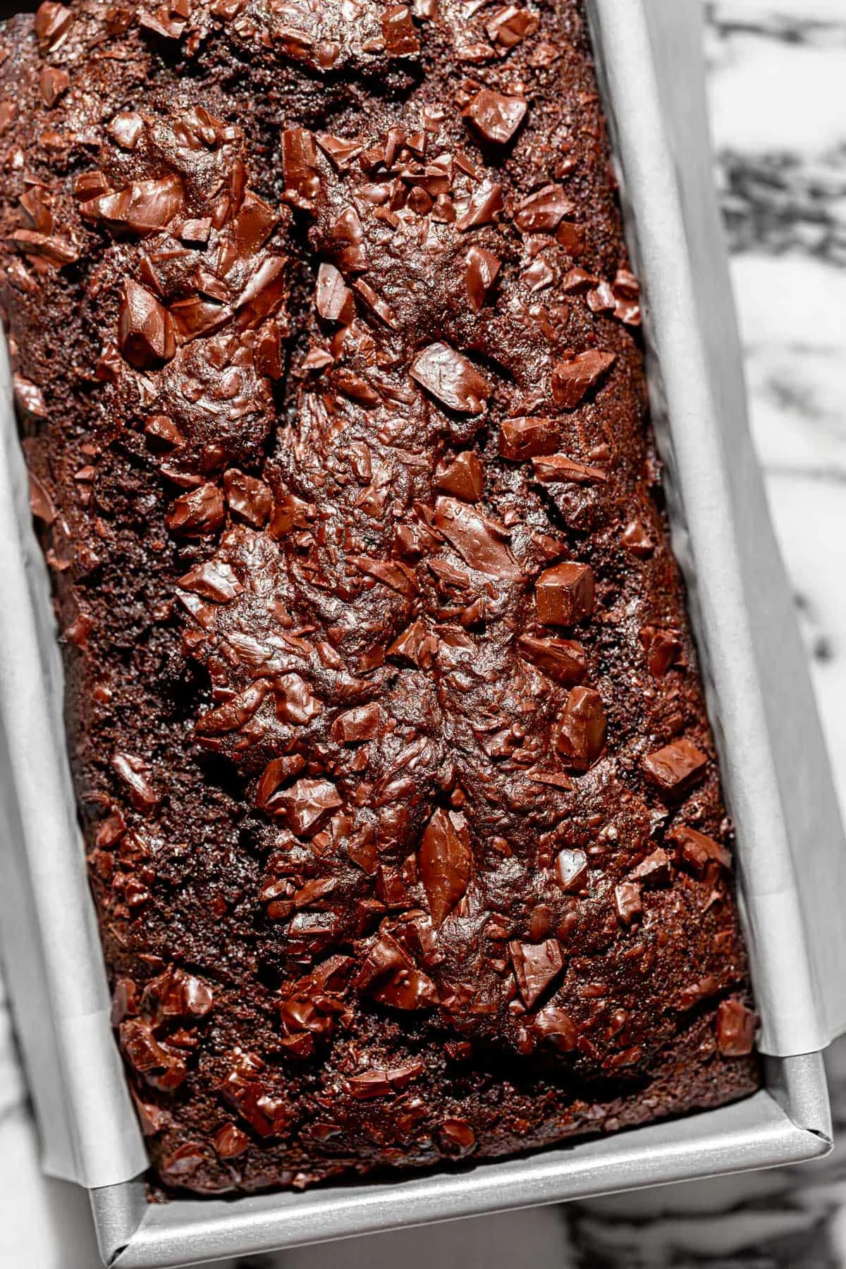 Vegan Chocolate Zucchini Bread