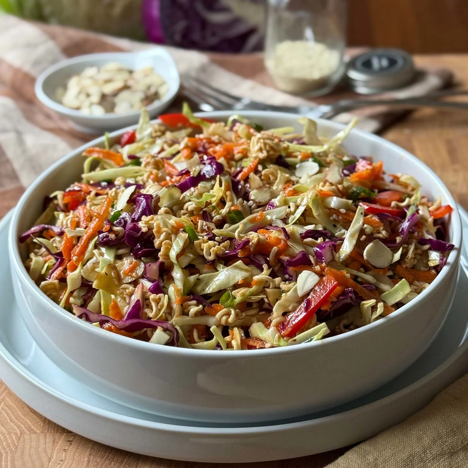 Crunchy Ramen Noodle Salad