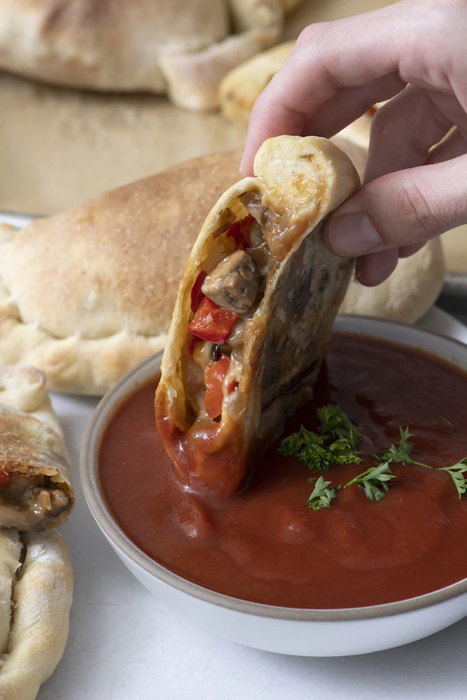 Vegetarian Calzones