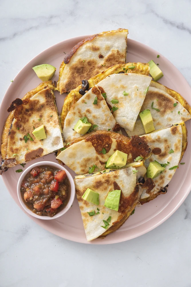 Mexican Egg & Cheese Quesadilla
