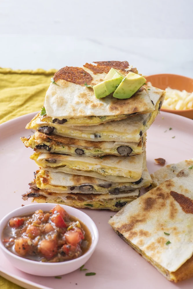 Mexican Egg & Cheese Quesadilla