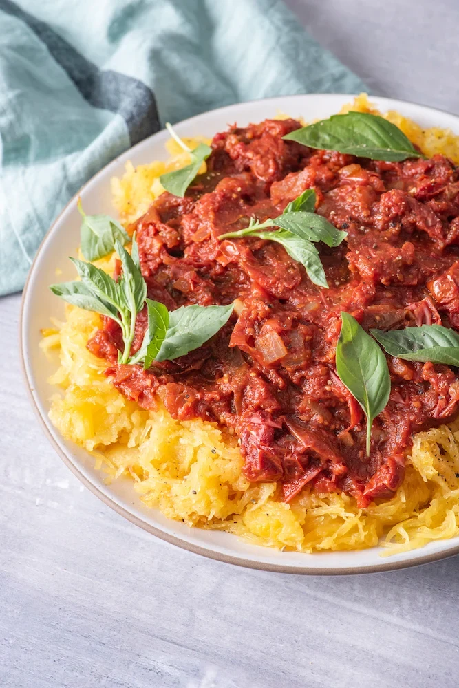 Spaghetti Squash Marinara