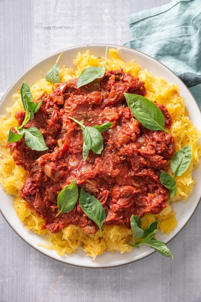 Spaghetti Squash Marinara