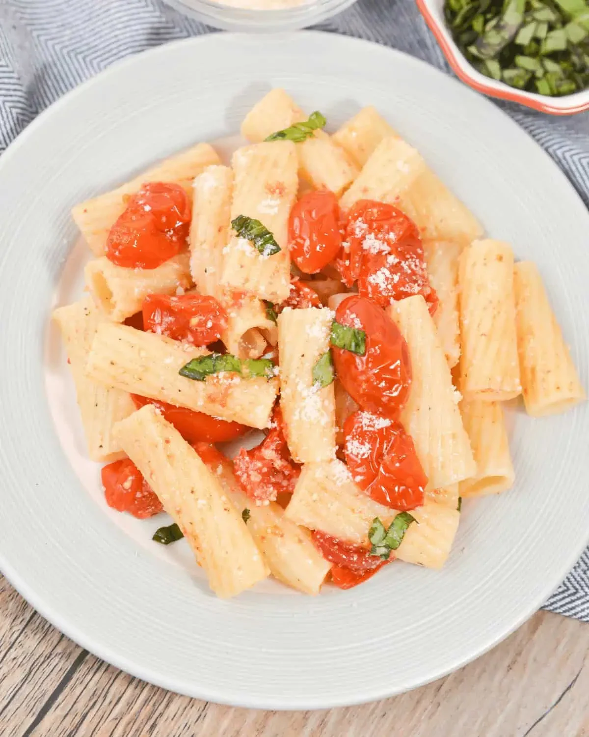 Slow Roasted Tomato Basil Pasta